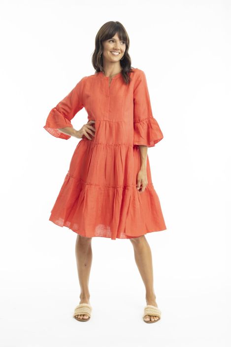 Escape mekko Solid layers Koralli 71537 erittain mukava Escape mekko pehmeasta kankaasta joka sopii taydellisesti vaikka