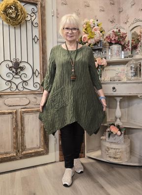 GRIZAS Grizas klassikko tunika 5134 (611) Metsän vihreä suosikki malli