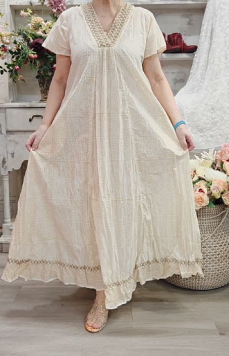 Escape mekko 91248 Veronica käsinkaiverrettu puulaatta kuosi tuotekuva 1