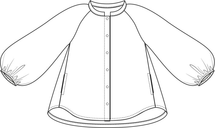 NOEN paita 86280 Scarlet Red punainen kaunis krepattu puuvilla tuotekuva 3