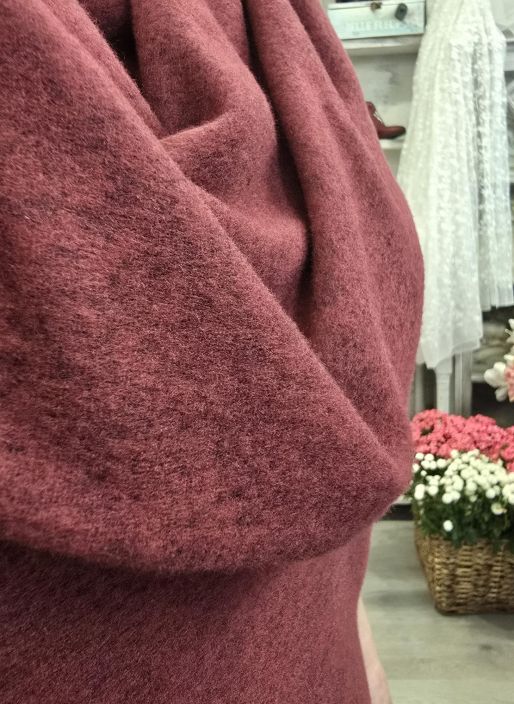 THING paita 7102 Wine Viininpunainen taivaallisen pehmeä laatu joka täytyy kokea omissa käsissä tuotekuva 4