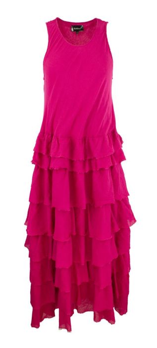 Boheme mekko 12935 Fuksia monikayttoinen upea malli Tama upea Boheme mekko sopii erinomaisesti niin juhlaan kuin arkeenkin!