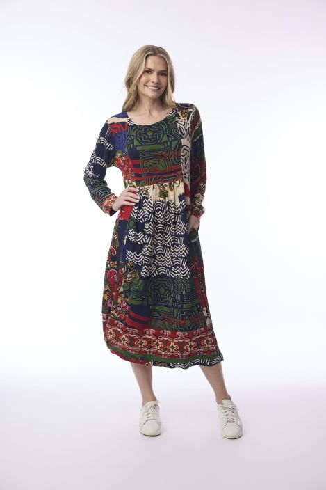 Orientique mekko 31058 Zapotec kaunis yhdistelmä kuoseja tuotekuva 3