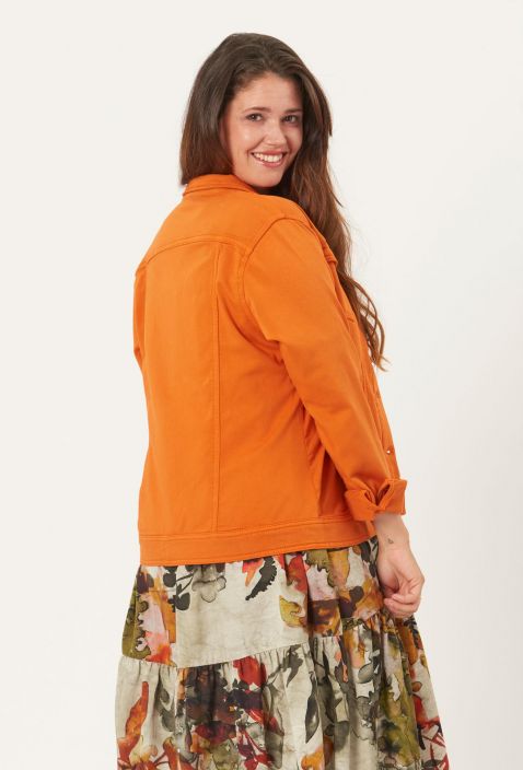 Pont Neuf farkkutakki V3439 (Orange) Tama klassikko ei esittelya tarvitse! Ikuisesti tyylikas farkkutakki joka valmistettu