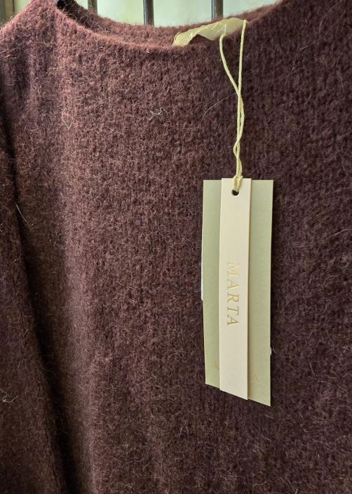 Marta du Château neule Rosa5102 Melanzana ihana pörröinen ja tilava malli tuotekuva 1 Marta du Château neule Rosa5102 Melanzana ihana pörröinen ja tilava malli tuotekuva 1