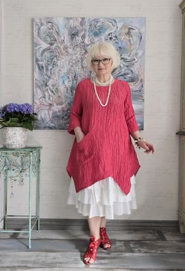 GRIZAS Grizas suosikki tunika silkki/pellavasta 5134 (607) ihana klassikko