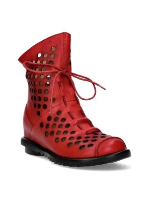 Laura Vita kesäkenkä Cyrielle 11 Rouge kaunis punainen hauskat nauhat