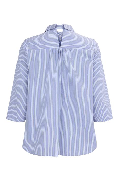 NOEN kauluspaita 86288 Sininen valkoiset raidat upeat kiiltävät kivet tuotekuva 1 NOEN kauluspaita 86288 Sininen valkoiset raidat upeat kiiltävät kivet tuotekuva 1