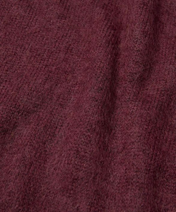 Masai villaneule Firdis Fig viininpunainen todella pehmeä neule tuotekuva 6