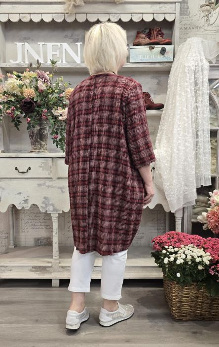 THING mekko 7059 Wine Viininpunainen, harmaa, beige tuotekuva 3
