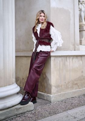 NOEN NOEN paita 86245 Off-white romanttiset frillat