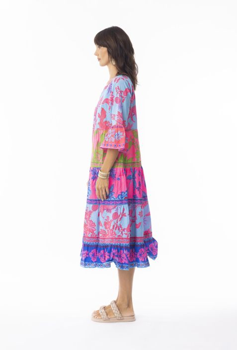 Escape mekko 10054 Lidia suloinen yhdistelmä värejä ja kuoseja tuotekuva 2