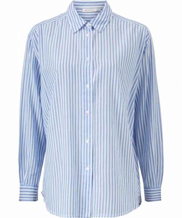 Inea puuvilla paita (2023) Klassiset raidat ovat aina tyylikkaita - eika tama upea paita ole poikkeus! Tilava oversize