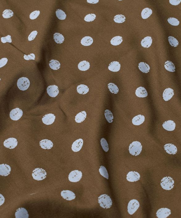 MASAI mekko Nobina Slate ruskea, siniset täplät tyylikäs malli tuotekuva 5