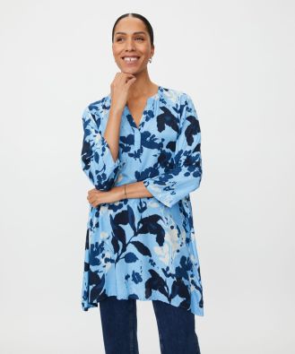 MASAI MASAI tunika Gali Placid Blue sinisen sävyt klassisessa tunikassa