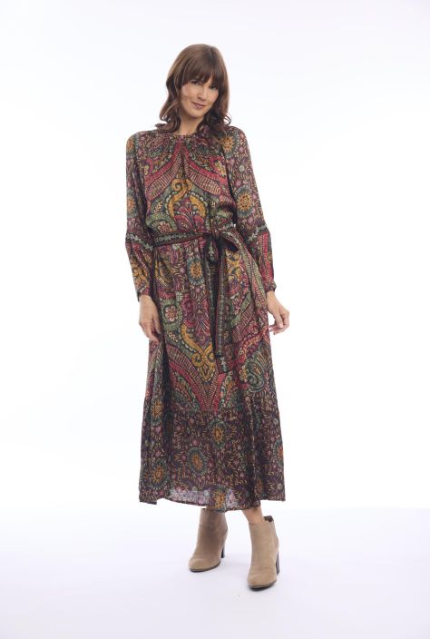 Escape mekko 40252 Crete ihanat syksyn sävyt kuningatar maxi mekko tuotekuva 4 Escape mekko 40252 Crete ihanat syksyn sävyt kuningatar maxi mekko tuotekuva 4