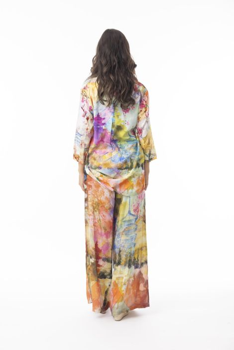 Orientique paita 72565 Scenic Crafty  Digital ihana Japani maisema kaulus tuotekuva 3