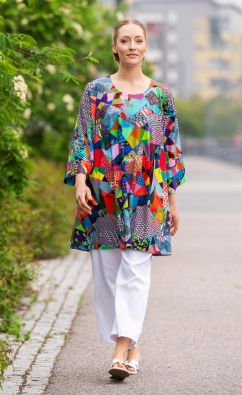 AINO Aino tunika Bianca Art light taiteellinen kokoelma kuoseja