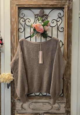 MARTA DU CHÂTEAU Marta du Château neule Rosa 5102 Tortora ihana pörröinen ja tilava malli