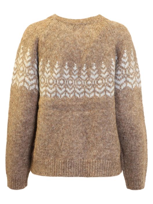 B. Copenhagen neulejakku 60055 Brown Melange ruskea ihanalla vaaleansinisellä kuosilla tuotekuva 1 B. Copenhagen neulejakku 60055 Brown Melange ruskea ihanalla vaaleansinisellä kuosilla tuotekuva 1