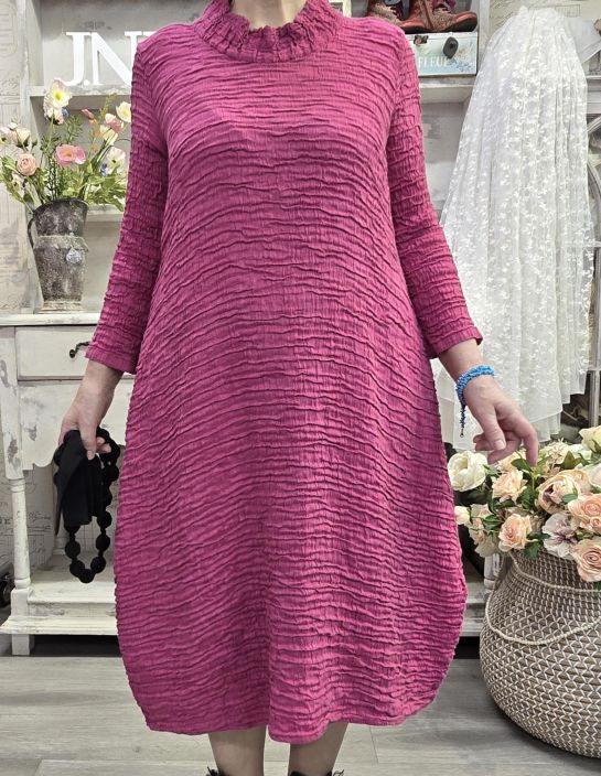 Grizas mekko 91754 Fuksia malliston klassikko tekstuuri tuotekuva 6