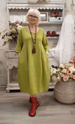 THING mekko 7149 Olive kaunis vihreä, balloona helmainen supersuosikki