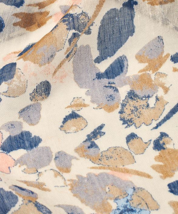 MASAI huivi Aselora Fog harmooniset sinisen, pinkin ja beigen sävyt tuotekuva 2