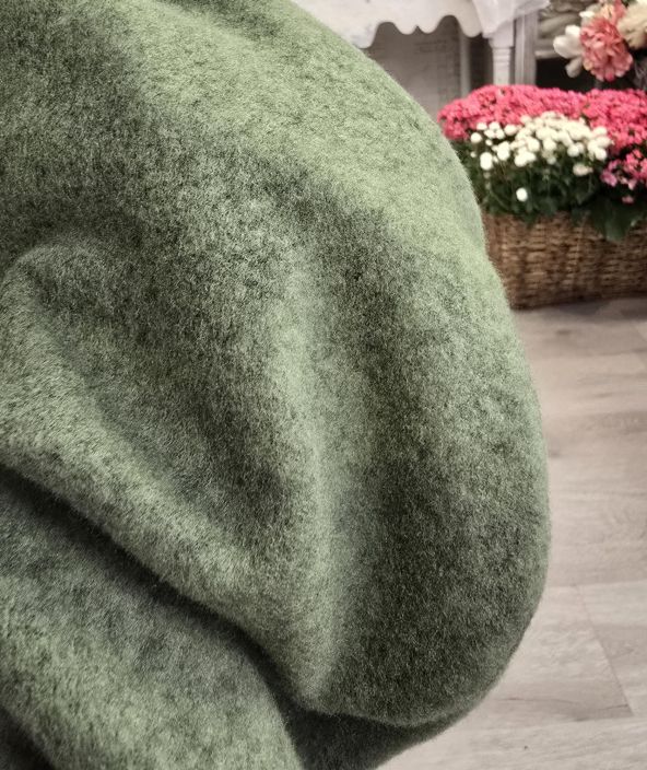 THING mekko 7107 Herb vihreä taivaallisen pehmeä mekko joka täytyy kokea omissa käsissä tuotekuva 6