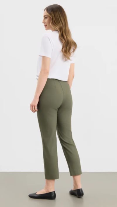 Laurie housut 100563 Taylor regular cropped Khaki mukava uusi laatu tuotekuva 1