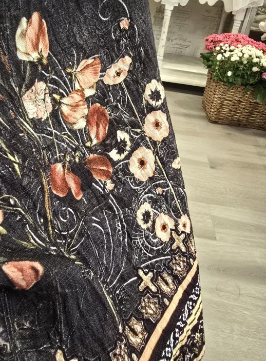 Marta du Château mekko 7520 Musta kaunis kuosi tuotekuva 7