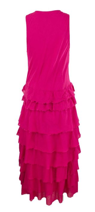 Boheme mekko 12935 Fuksia monikäyttöinen upea malli tuotekuva 2