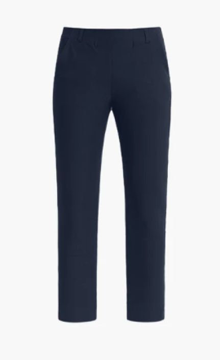 Laurie housut Taylor 100563 Regular Cropped hieman vajaamittainen malli Navy sininen Taylor-housujen malli on pelkistetyn