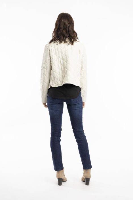 Escape jakku vanu 72519 Padded Natural luonnonvalkoinen / off white tuotekuva 2
