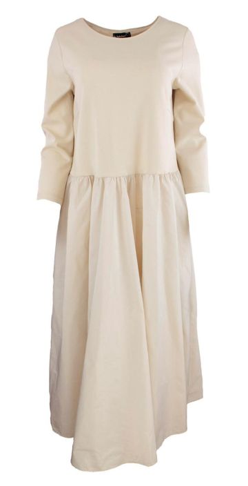 Boheme mekko 12761 puuteri/beige AIVAN ihastuttava mekko joka on monikäyttöinen ja ajaton tuotekuva 1