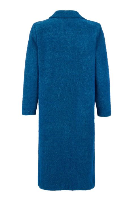 TIA kangastakki 77654 Kaunis sininen ihanan tuntuinen hieman pörröinen kangastakki tuotekuva 5