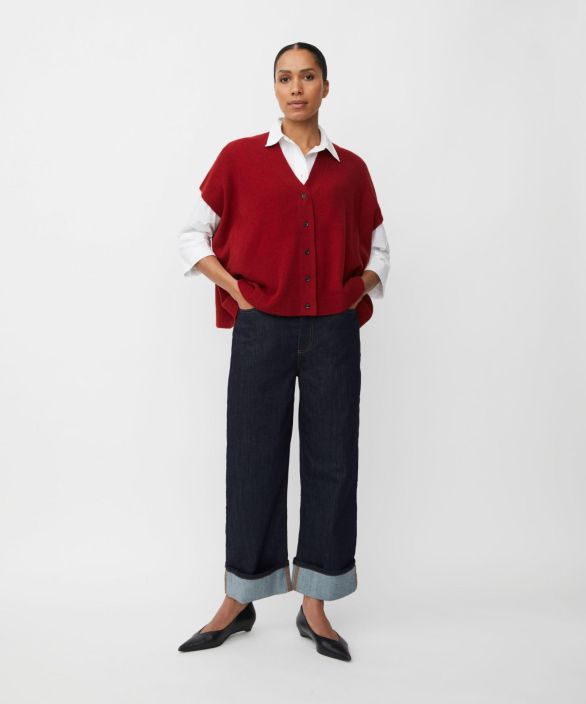 MASAI neulejakku Lucanne Red Dahlia tuotekuva 1