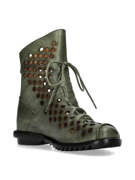 Laura Vita kesakenka Cyrielle 11 Kaki ihana vihrea hauskat nauhat Taivaallisen miellyttavasta, pehmeasta nahasta valmistetut Laura Vita kesakenka Cyrielle 11 Kaki ihana vihrea hauskat nauhat Taivaallisen miellyttavasta, pehmeasta nahasta valmistetut