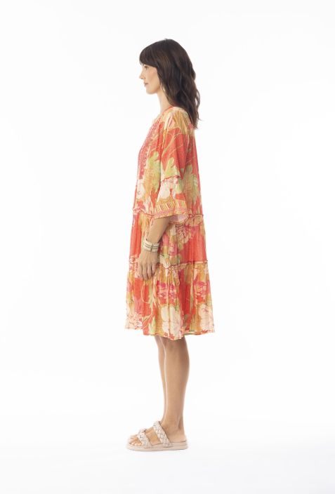 Escape mekko 91234 Rosa taivaallisen mukava kesämekko tuotekuva 1