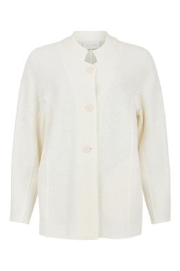 NOEN NOEN NEULEJAKKU 87153 off-white mukava jakku joka viimeistelee asusi vaivattomasti