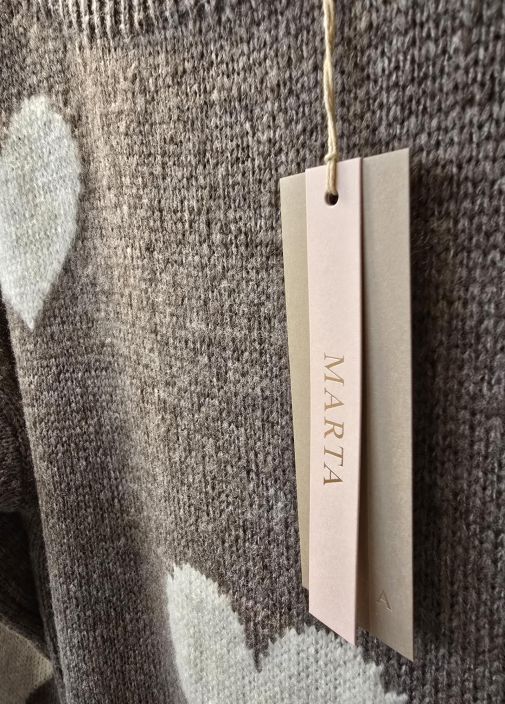 Marta du Château ihanan mukava sydänkuosi neule Amarante 64023 Fango tuotekuva 2 Marta du Château ihanan mukava sydänkuosi neule Amarante 64023 Fango tuotekuva 2