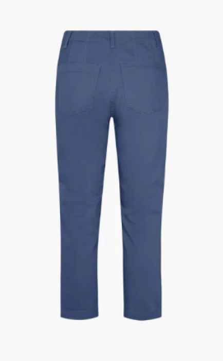 Laurie housut Patricia Regular Cropped Blue sininen todella mukavat käyttöhousut tuotekuva 1