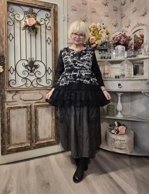 MARA GIBBUCCI Mara Gibbucci paita 60-94 kaunis frilla helma ja kuosi