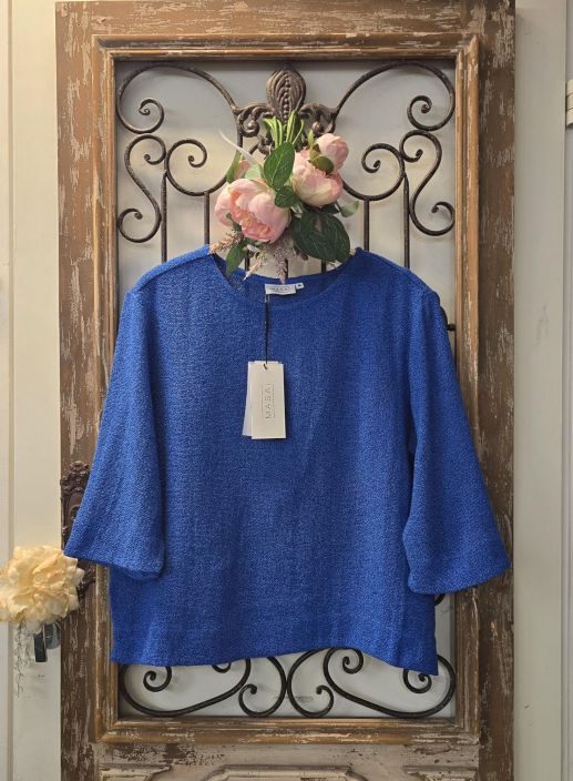 MASAI neulepaita Darmi Princess Blue klassikko laadusta mukava malli Boucle-kankaan kaunis rakenne on oikotie ylelliseen MASAI neulepaita Darmi Princess Blue klassikko laadusta mukava malli Boucle-kankaan kaunis rakenne on oikotie ylelliseen