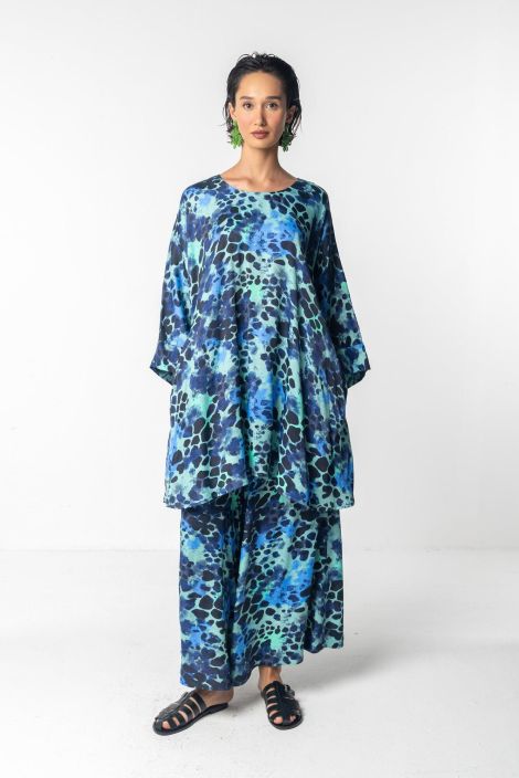 Aino tunika tunika Bianca Tinge kaunis inspiroitu kuosi tuotekuva 3