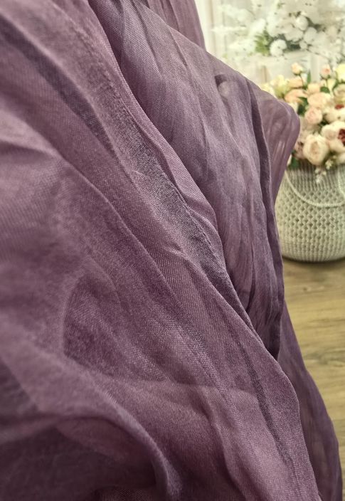 Grizas silkkimekko 91785 Puna-purppura (602) ihana sifonki alusmekolla tuotekuva 7