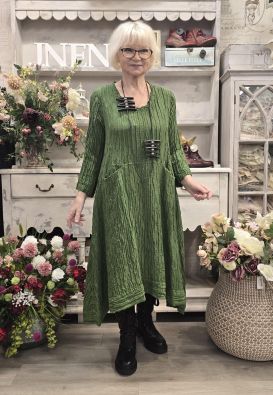 GRIZAS Grizas mekko 91848 Vihreä ihanasta klassikkolaadusta uutuus malli syksyksi