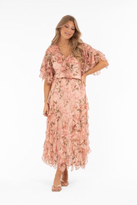 Capri Collection pusero Blossom Roosa kaunis paita sifongista vuorattu tuotekuva 1