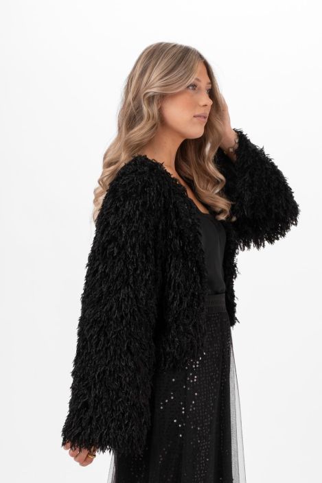 Capri Collection jakku Madison Musta ihanan pehmeä ja pörröinen,kitkaton vuori tuotekuva 5 Capri Collection jakku Madison Musta ihanan pehmeä ja pörröinen,kitkaton vuori tuotekuva 5