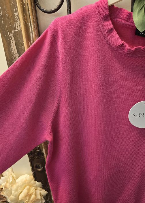 SUNDAY neule 6743 Pinkki ihanan pehmeä, mukava neule tuotekuva 2