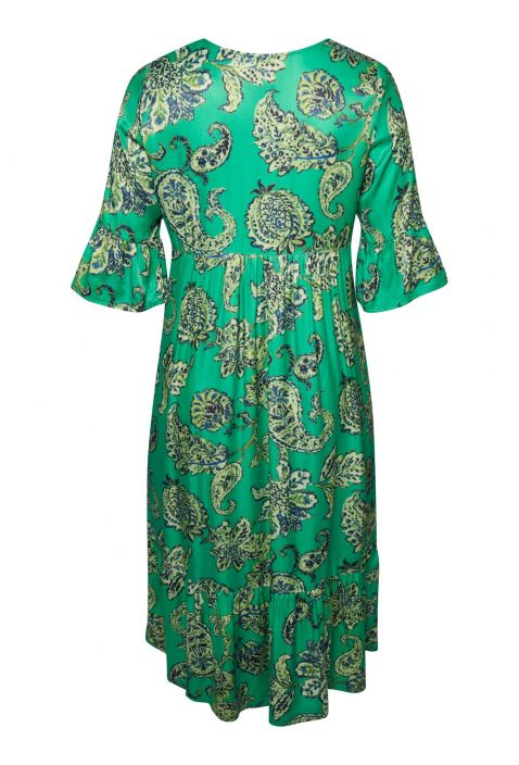 Pont Neuf mekko V2168 Prudence (Simply green) Ihanan pehmea laatu joka laskeutuu yllasi kauniisti! Mallissa on pyorea